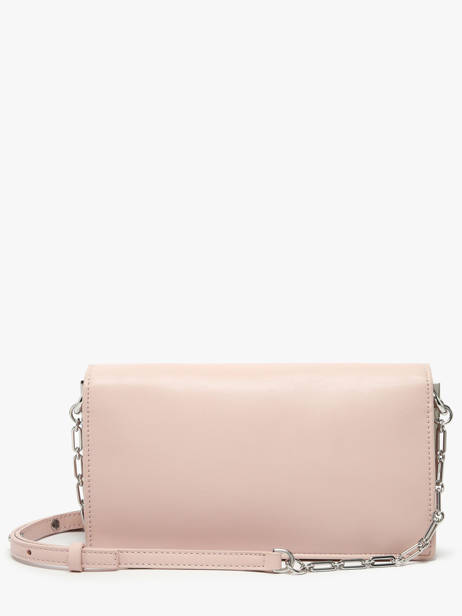Cross Body Tas Ck Chain Gerecycleerd Polyester Calvin klein jeans Roze ck chain K612806 ander zicht 4